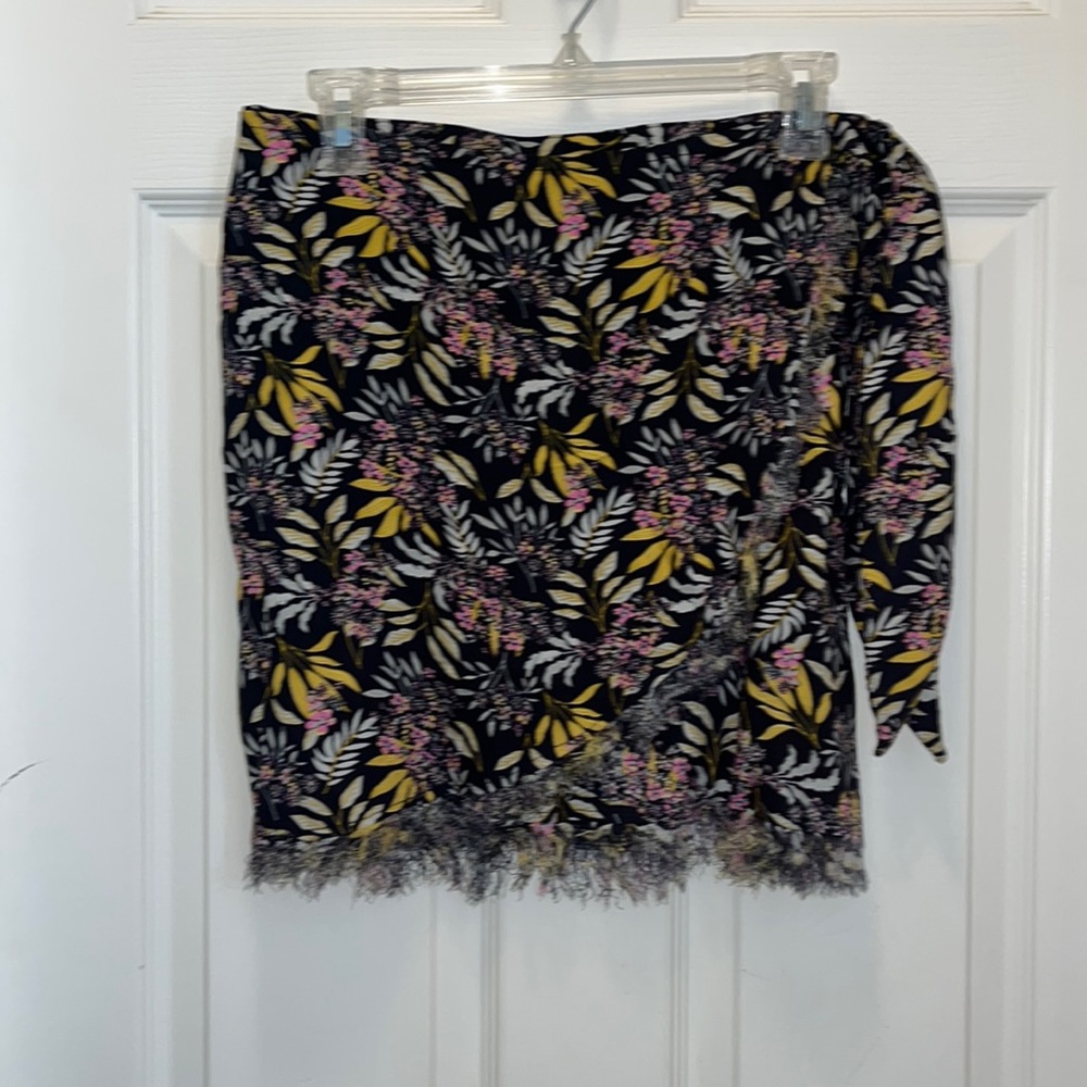 Natural Life Holly mini wrap skirt